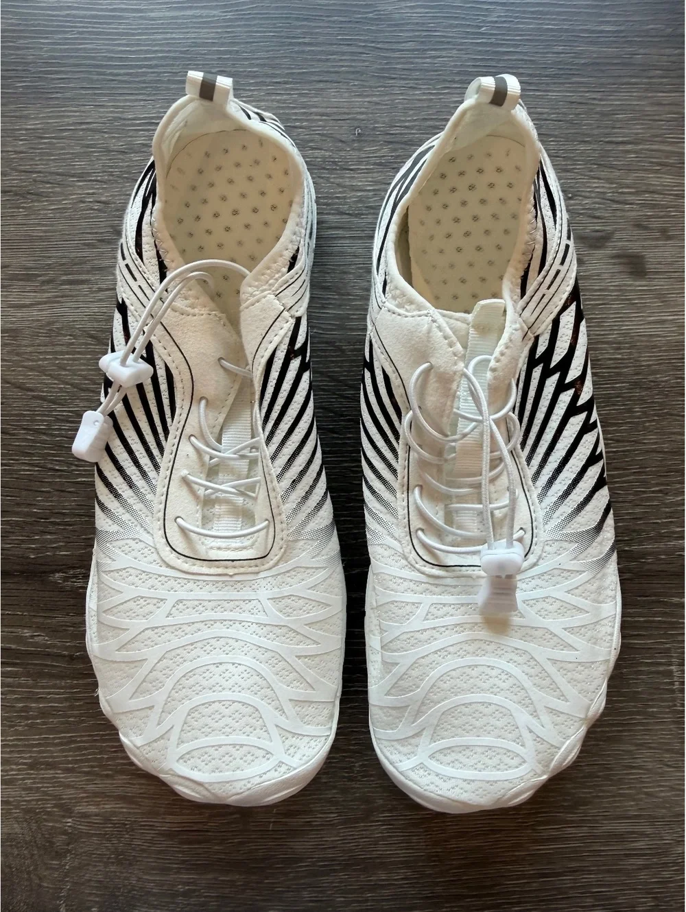 Water Shoes Size 44 White Black Barefoot Swim Beach Aqua Shoes Quick Dry Unisex